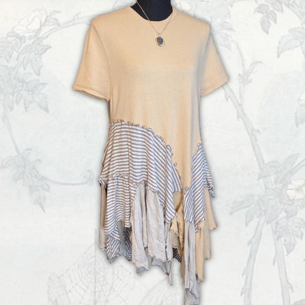 Neiman Marcus Fairy Peasant Dress/Tunic 100% Cashmere
